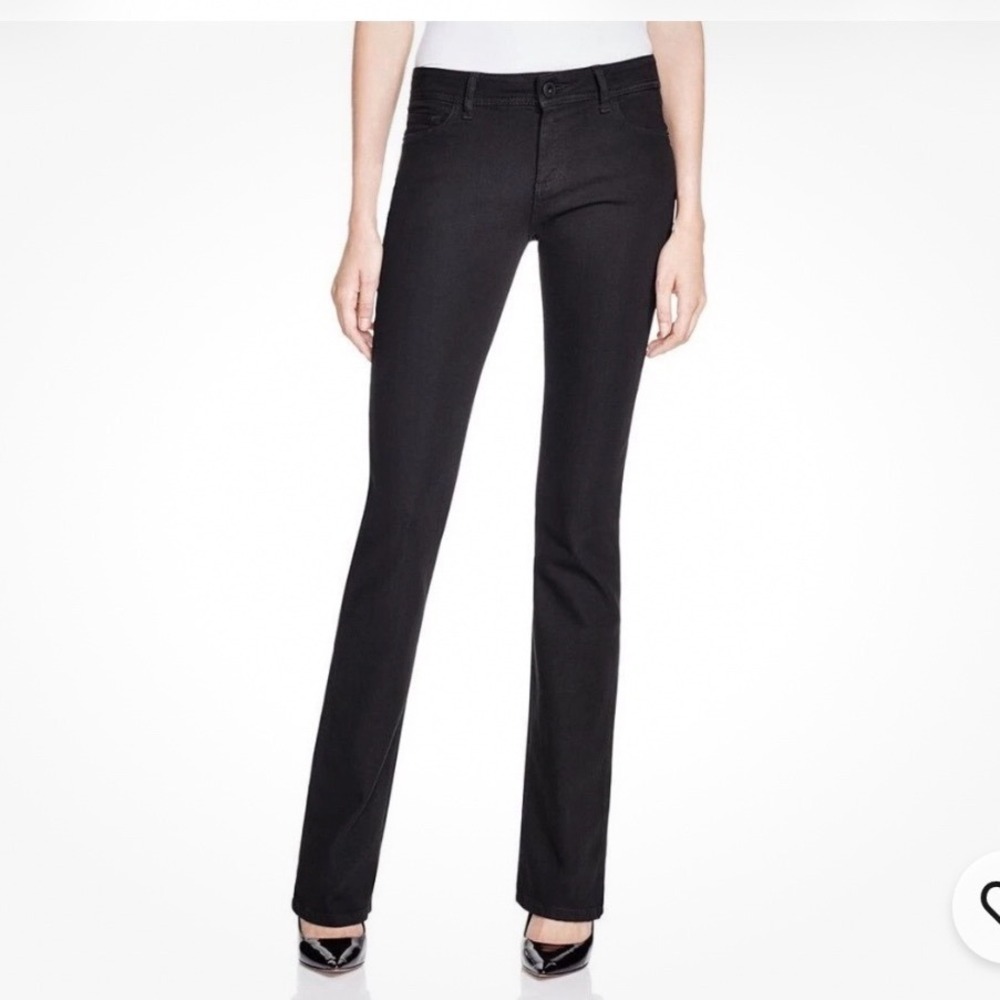 DL1961 NEW Elodie Instasculpt Boot Riker Black Bootcut Jeans Size 30 NWT